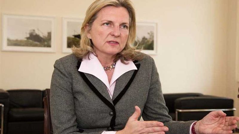 وزيرة خارجية النمسا