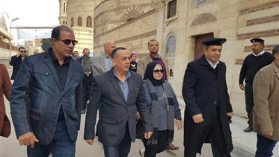 وزيري يتفقد مجمع الأديان بمصر القديمة قبل احتفالات عيد الميلاد