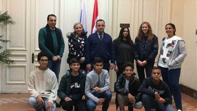 مشاركة أطفال مصر في الكامب الروسي الشتوي