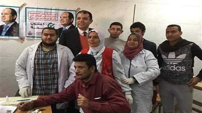 ” 100 مليون صحة“ تفحص طلاب ”الصيدلة والعلوم الطبية“ بالمنوفية