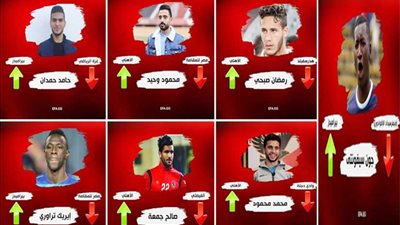 تعرف على المقيدين الجدد بقائمتي الأهلي وبيراميدز قبل مواجهة الغد