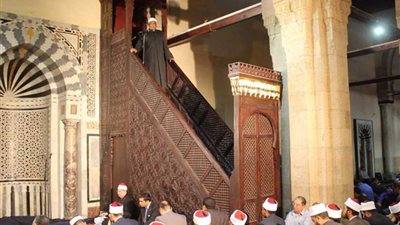 خطيب الجامع الأزهر: 