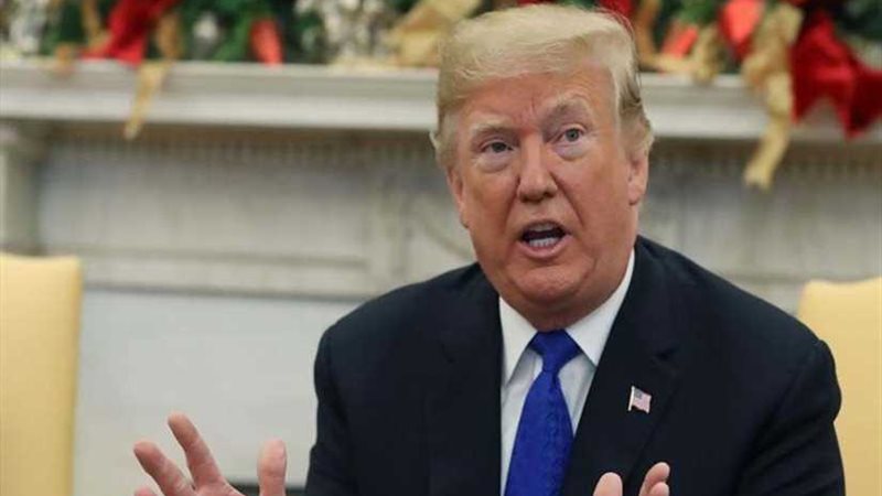 ترامب يُشدد بعد لقائه