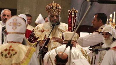 المصريون فى النمسا يهنئون البابا تواضروس بعيد الميلاد المجيد