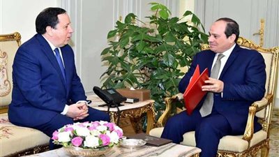 الرئيس يتسلم رسالة خطية من نظيره التونسي للمشاركة في القمة العربية