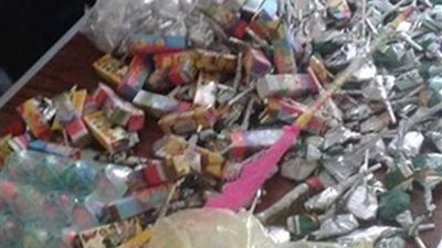 ضبط 10 أطنان بويات منتهية الصلاحية وحلوى فاسدة بالإسكندرية