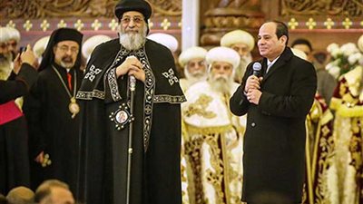الكنيسة المصرية بالكويت : حضور الرئيس احتفالات عيد الميلاد يزيدها بهجة ونجدد تأييدنا له