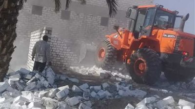 إزالة 108 حالات تعدٍ ببني سويف