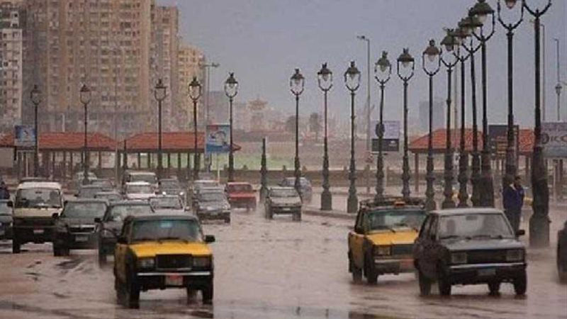 أمطار غزيرة على الثغر