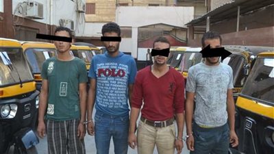 ضبط عصابة إيتاي البارود لسرقة التوك توك من كفرالزيات