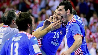 كرواتيا تفوز على أيسلندا 31 /27 في كأس العالم لكرة اليد