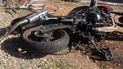 إصابة قائد دراجة بخارية في حادث تصادم بمركز منفلوط