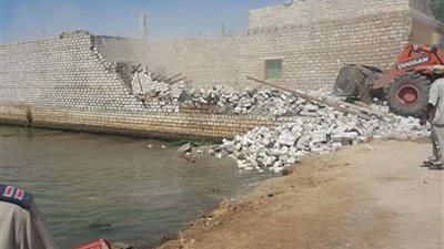 إزالة 435 حالة تعدٍ على أملاك الدولة والأراضي الزراعية ونهر النيل