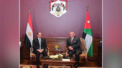 المتحدث الرئاسي ينشر فيديو لزيارة الرئيس السيسي للأردن