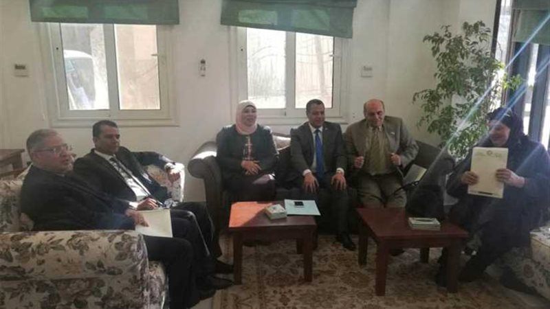 شلقامي يزور الإدارة