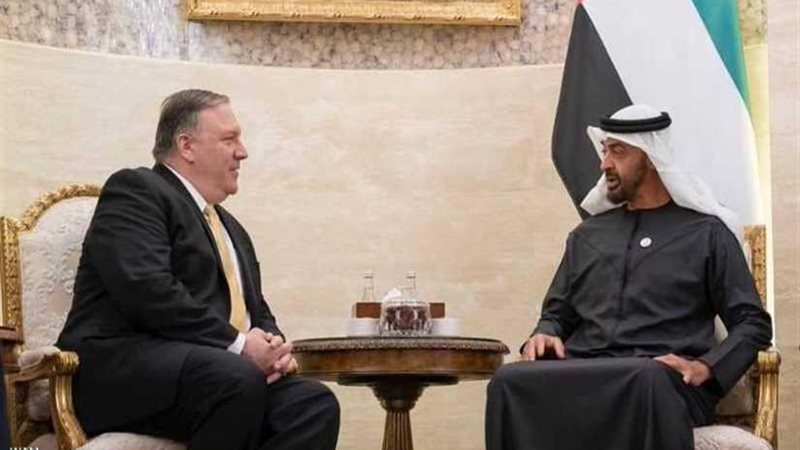 محمد بن زايد يستقبل