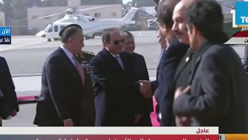 مراسم استقبال الرئيس