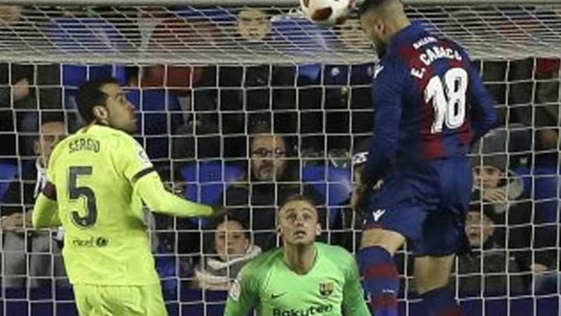 هزيمة برشلونة في