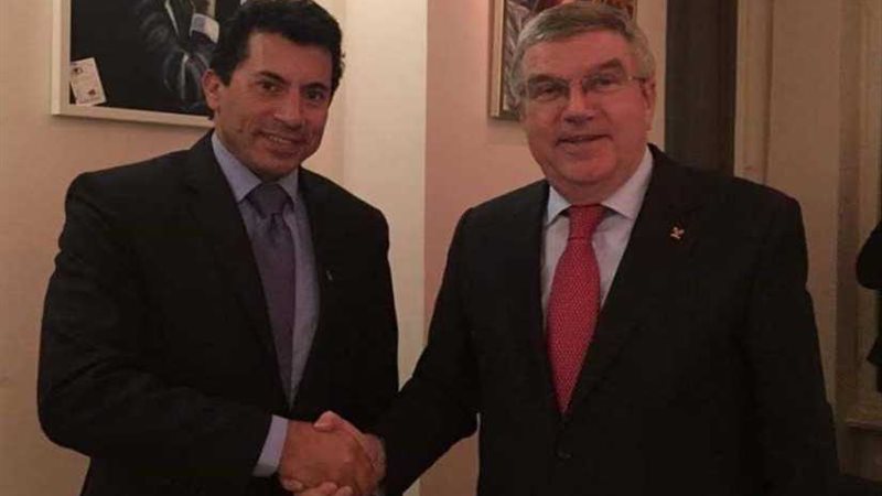 وزير الرياضة يلتقي