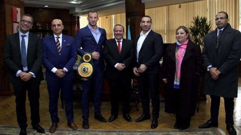 بطلا العالم في الملاكمة