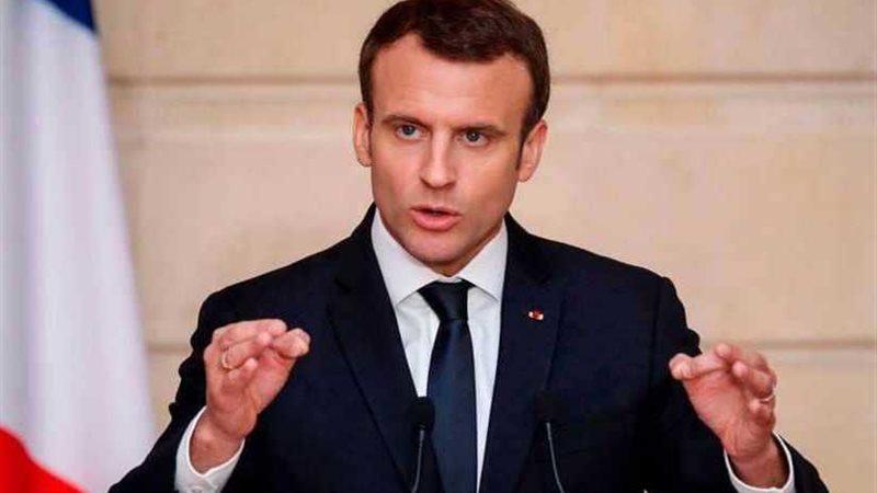 ماكرون يوجه رسالة