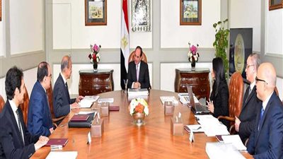 الرئيس السيسي يوجه بتطوير منطقة المنتزه