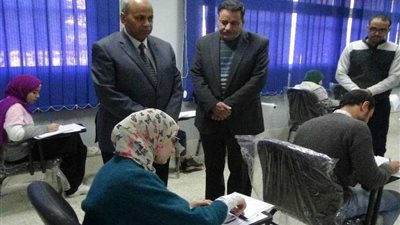 جامعة المنيا تطبق التصحيح الإلكتروني
