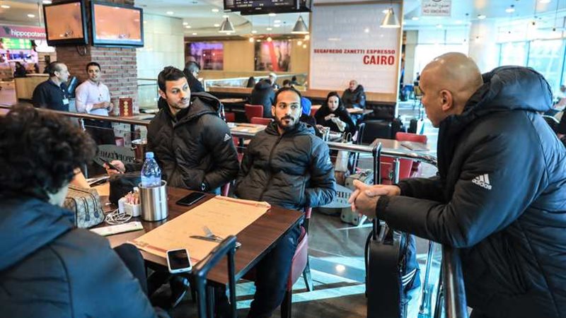 بعثة الأهلي تغادر