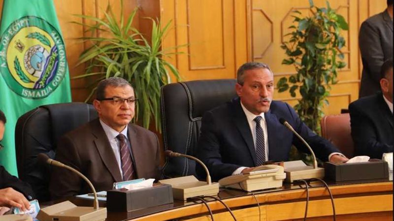 سعفان ومحافظ الإسماعيلية