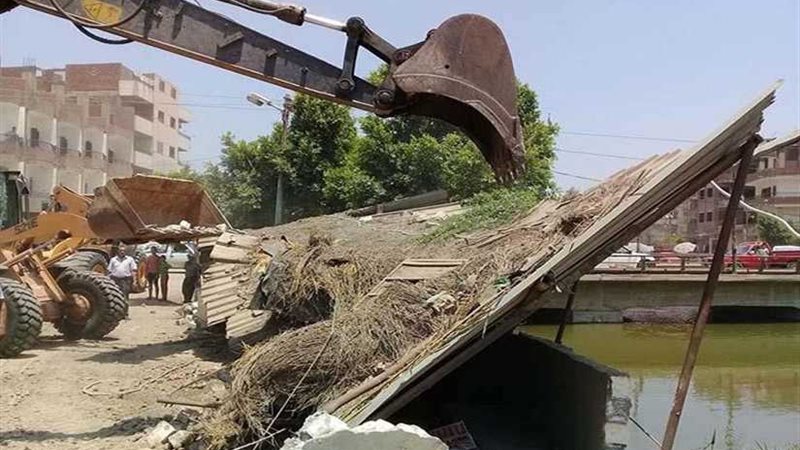 الري: إزالة 105 حالات