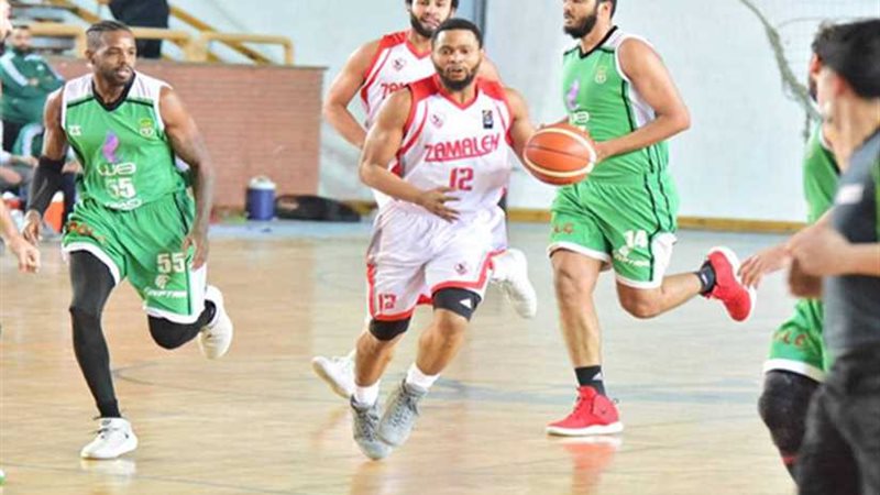 سلة الزمالك يفوز