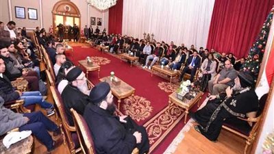 البابا تواضروس يستقبل مجموعة من شباب مصر المقيمين في أستراليا