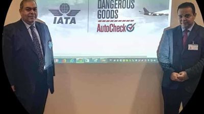 مصر للطيران تطبق المراجعة الآلية في قبول شحنات البضائع الخطرة لأول مرة في الشرق الأوسط