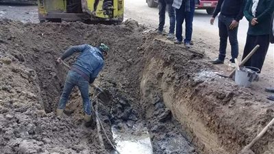 قطع المياه عن 