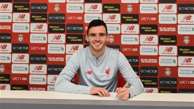 ليفربول يتعاقد مع الأسكتلندي روبرتسون