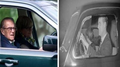 الشرطة تفتح تحقيقًا في الحادث.. وزوج ملكة بريطانيا يصرخ: أنا أحمق (صور)