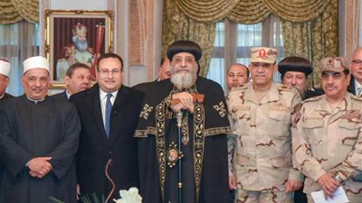 محافظ الإسكندرية يهنئ قداسة البابا تواضروس الثاني بعيد الغطاس المجيد