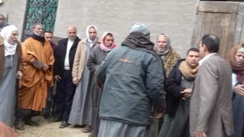 رئيس مركز طلخا يعزي