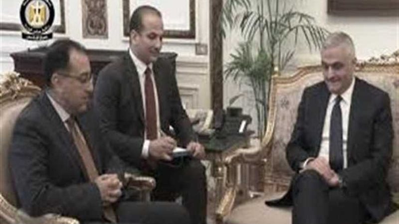 مدبولي يلتقي نائب