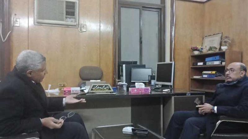 وكيل صحة أسيوط يتفقد