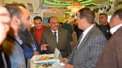 افتتاح أول معرض للمنتجات الزراعية بالدقهلية