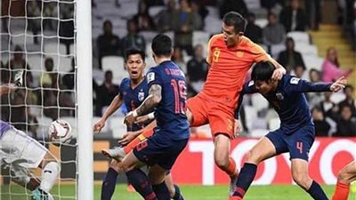 الصين تطيح بتايلاند وتتأهل لدور الثمانية ببطولة كأس أمم آسيا