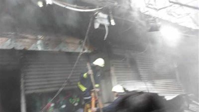 مدير الحماية المدنية يكشف تفاصيل حريق الراعى الصالح فى روض الفرج ..صور