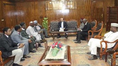 وفد طبي نيجيري يزور جامعة طنطا