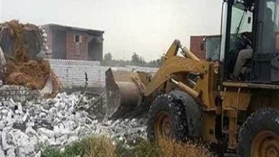 لجنة الأراضي: إزالة التعديات على 136 ألف فدان