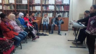 ورش الموسيقى والغناء في مركز أحمد بهاء الدين الثقافي بأسيوط..(صور)