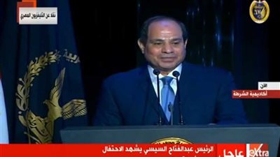 الرئيس السيسي يطالب الحضور بالوقوف تحية لشهداء ومصابي مصر (فيديو)
