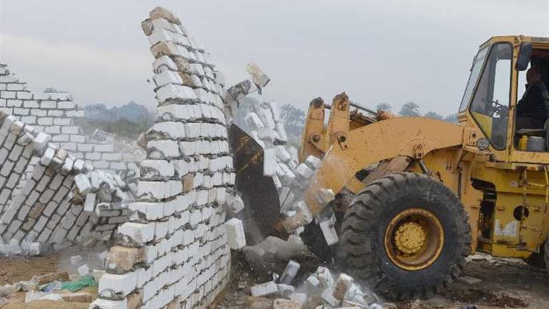 إزالة 488 حالة تعدٍّ