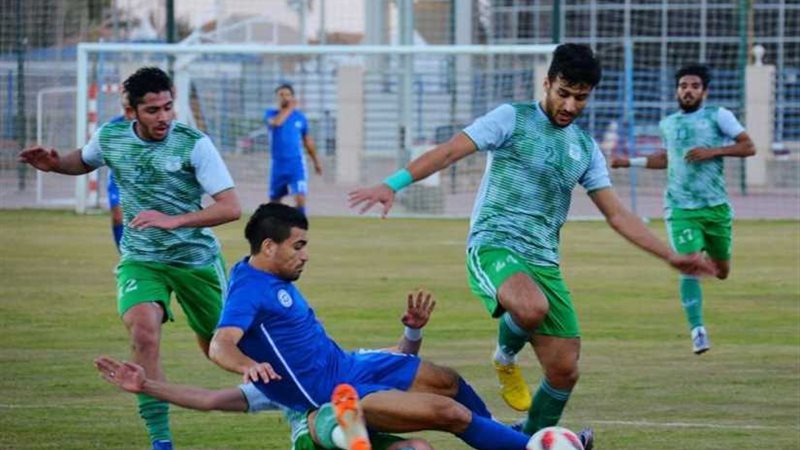 المصري يفوز على دمياط