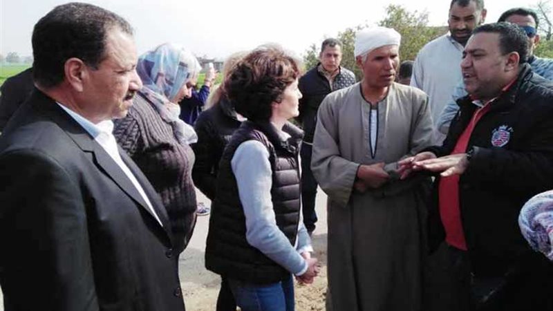 وفد من الفاو يتفقد